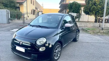 Usata Fiat 500 69 CV (50 kW) 2009 Nero Cabrio