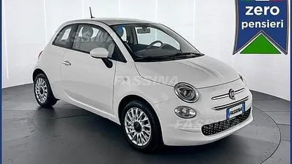Usata Fiat 500 Lounge 69 CV (50 kW) 2020 Bianco Utilitaria