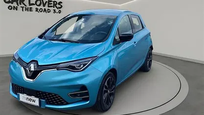 Usata Renault Zoe Iconic 100 kW (136 CV) 2023 Rqt blu celadon Utilitaria