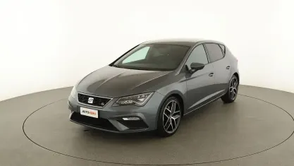 Usata Seat Leon FR 185 CV (136 kW) 2019 Grigio Berlina
