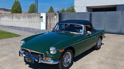Usata MG B 95 CV (69 kW) 1970 Verde Cabrio