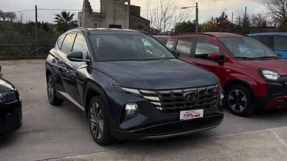Usata Hyundai Tucson 116 CV (85 kW) 2021 Blu SUV