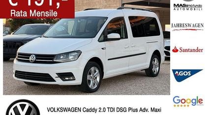 Usata VW Caddy Maxi 122 CV (89 kW) 2020 Bianco Monovolume
