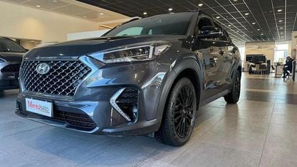 Usata Hyundai Tucson N Line 136 CV (100 kW) 2020 Grigio SUV