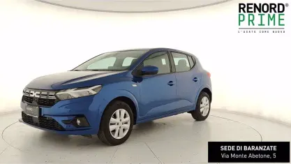 Usata Dacia Sandero Expression 91 CV (66 kW) 2023 Blu scuro Berlina
