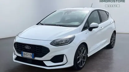 Occasion Ford Fiesta ST-Line 125 PK (91 kW) 2023 Wit Hatchback