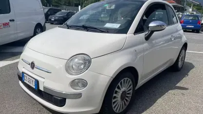 Usata Fiat 500 Lounge 95 CV (69 kW) 2012 Bianco Berlina