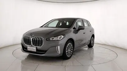 Usata BMW 218 Active Tourer Luxury Line 136 CV (100 kW) 2022 Grigio Monovolume