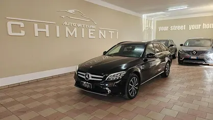 Usata Mercedes C180 122 CV (89 kW) 2020 Nero Station wagon
