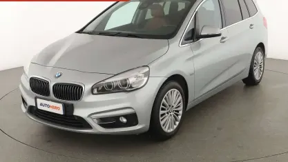 Begagnad BMW 218 Gran Tourer Luxury Line 150 HK (110 kW) 2015 Grå Minibuss
