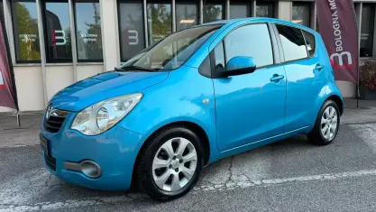 Usata Opel Agila Enjoy 86 CV (63 kW) 2008 Blu Utilitaria