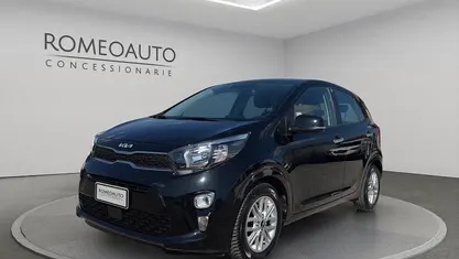 Usata Kia Picanto Comfort 65 CV (47 kW) 2022 Nero metallizzato Utilitaria