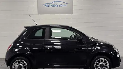 Nero Usata 2008 Fiat 500 Lounge Tre volumi | 5600 € (Buon prezzo)