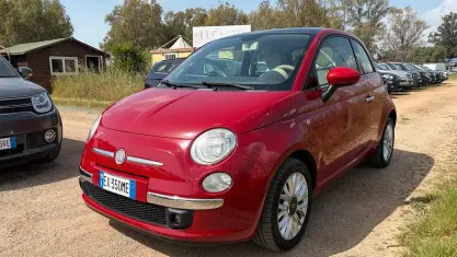 Usata Fiat 500 Lounge 69 CV (50 kW) 2014 Rosso Berlina