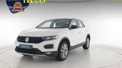 Usata VW T-Roc Style 150 CV (110 kW) 2017 Bianco SUV