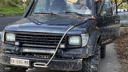Usata Toyota Land Cruiser 156 CV (114 kW) 1998 Grigio SUV