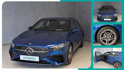 Usata Mercedes A180 AMG line 136 CV (100 kW) 2025 Blu Berlina