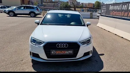Usata Audi A3 Sport 116 CV (85 kW) 2018 Bianco Berlina