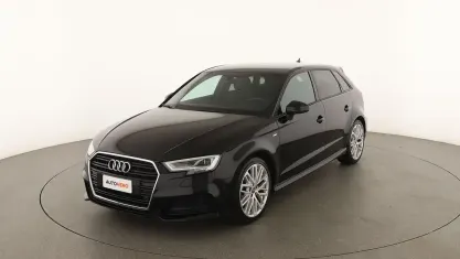 Usata Audi A3 116 CV (85 kW) 2018 Nero Berlina