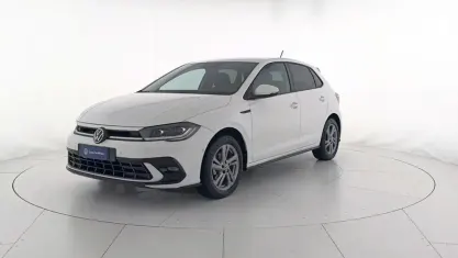 Käytetty VW Polo R-line 95 HP (69 kW) 2023 Valkoinen Viistoperä