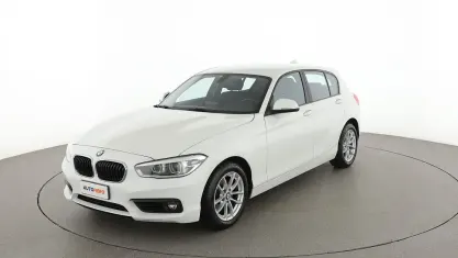 Usata BMW 118 Advantage 150 CV (110 kW) 2019 Bianco Utilitaria