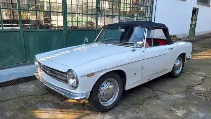 Usata Innocenti 1100 Spider 58 CV (42 kW) 1960 Bianco Cabrio