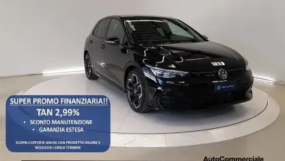Nuova VW Golf VIII R-line Plus 150 CV (110 kW) 2026 Nero