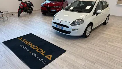 Usata Fiat Punto Lounge 85 CV (62 kW) 2013 Bianco Berlina