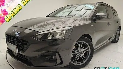 Usata Ford Focus ST-Line 125 CV (91 kW) 2019 Grigio Station wagon