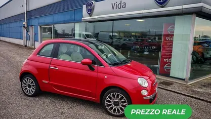 Usata Fiat 500 Lounge 69 CV (50 kW) 2015 Rosso Berlina