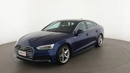Usata Audi A5 Sportback Sport 190 CV (139 kW) 2018 Blu Utilitaria