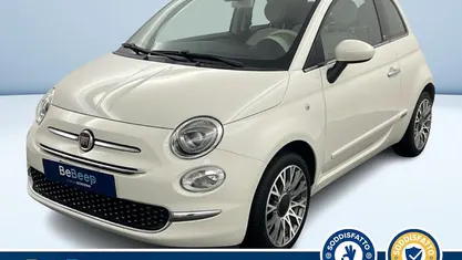 Bianco pastello Usata 2019 Fiat 500C Lounge Cabrio | 12.800 € (Molto cara)