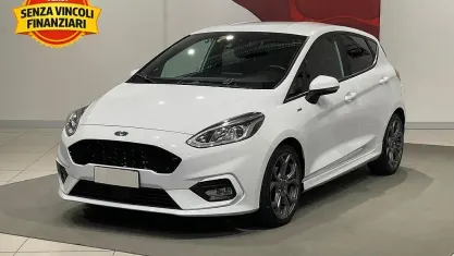 Usata Ford Fiesta ST-Line 125 CV (91 kW) 2021 Bianco Utilitaria