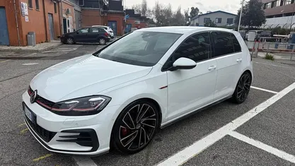 Usata VW Golf VII GTI 245 CV (180 kW) 2018 Bianco Berlina