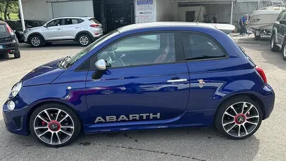 Usata Abarth 595 Turismo 165 CV (121 kW) 2016 Blu Berlina