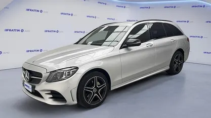 Argento Usata 2019 Mercedes C220 Premium Station wagon | 22.490 € (Buon prezzo)