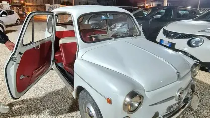 Usata Fiat 600 69 CV (50 kW) 1960 Bianco