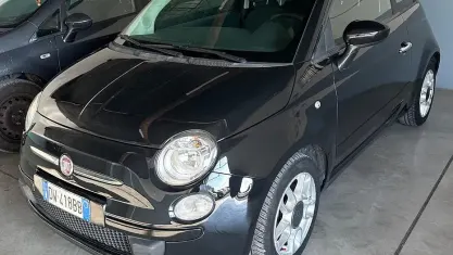 Usata Fiat 500 69 CV (50 kW) 2009 Nero Cabrio