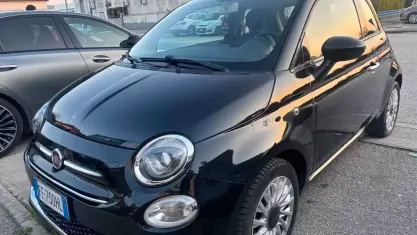 Usata Fiat 500 Lounge 69 CV (50 kW) 2016 Nero Berlina