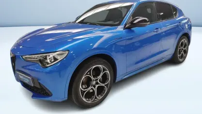 Usata Alfa Romeo Stelvio Veloce 210 CV (154 kW) 2021 Blu SUV