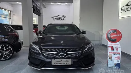 Usata Mercedes C220 Premium 169 CV (124 kW) 2017 Nero Coupé