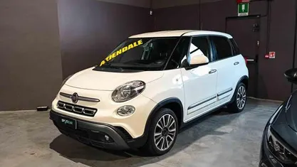 Usata Fiat 500L Cross 95 CV (69 kW) 2018 Bianco Monovolume
