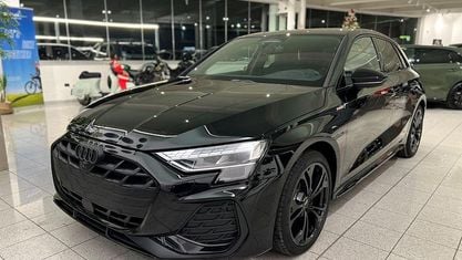 Ny Audi A3 Sportback e-tron S-Line 150 HK (110 kW) 2025 Sort Hatchback