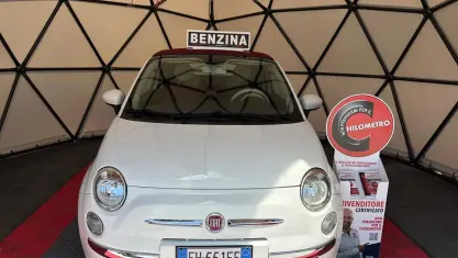 Usata Fiat 500C Lounge 69 CV (50 kW) 2011 Bianco Cabrio