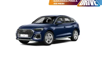 Usata Audi Q5 Sportback S-Line 204 CV (150 kW) 2022 Blu SUV