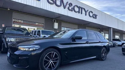 Usata BMW 520 M Sport 190 CV (139 kW) 2022 Nero Station wagon