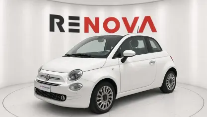 Usata Fiat 500 Lounge 69 CV (50 kW) 2018 Bianco Utilitaria