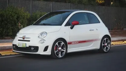 Usata Abarth 500C 140 CV (102 kW) 2010 Bianco Cabrio