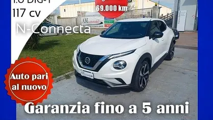 Usata Nissan Juke N-Connecta 117 CV (86 kW) 2020 Bianco SUV