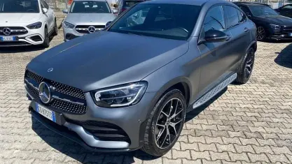 Begagnad Mercedes GLC220 Premium 194 HK (142 kW) 2020 Grå Sportkupé